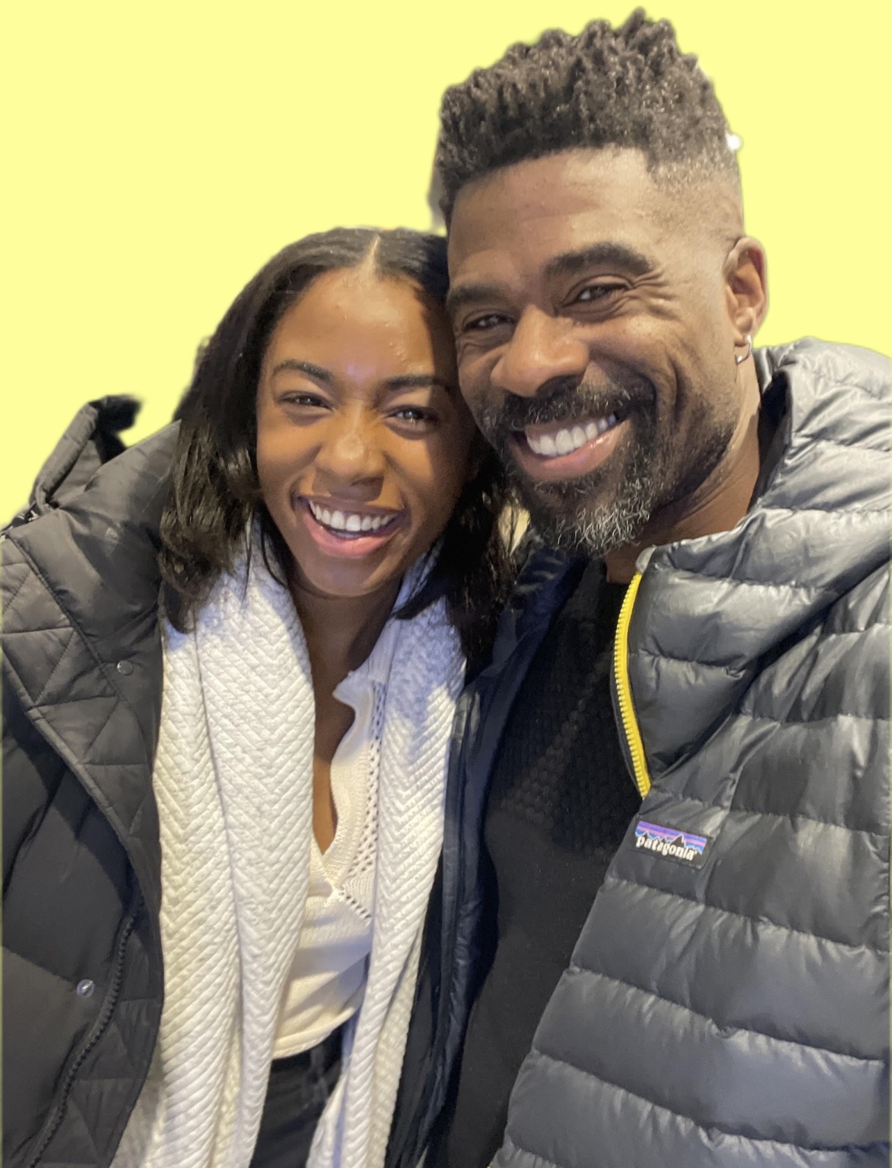 Marquese Martin-Hayes and his daughter