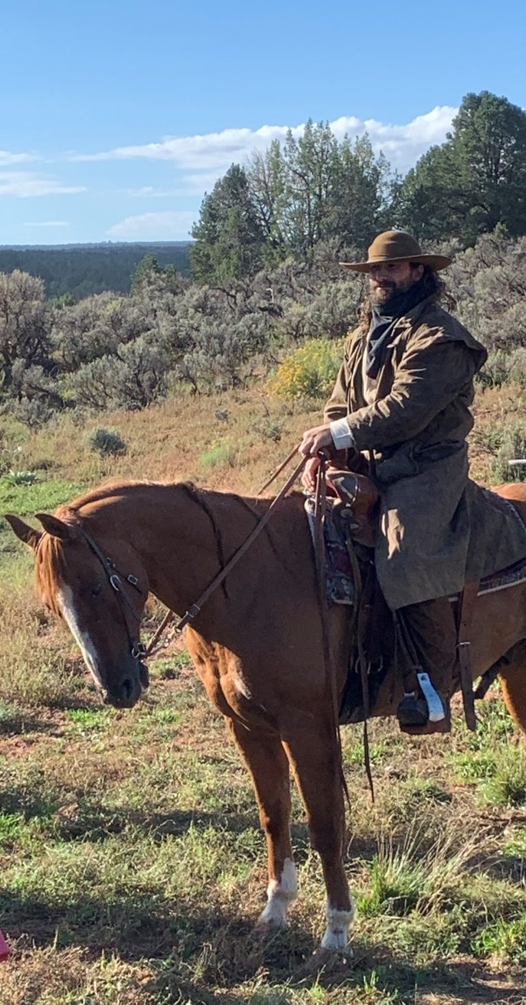 Zed_Mendenhall_Outlaw_on_Horse